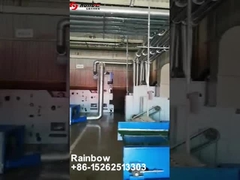 เครื่อง Airlaid นอนวูฟเวน 1,000 กก. / ชม., สายการผลิตสักหลาดเข็มเจาะ