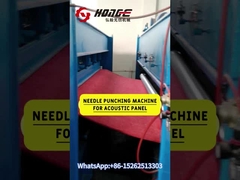 วิธีการผลิตผ้าที่เจาะด้วยเข็ม สําหรับเครื่องจักรที่ไม่เนื้อ