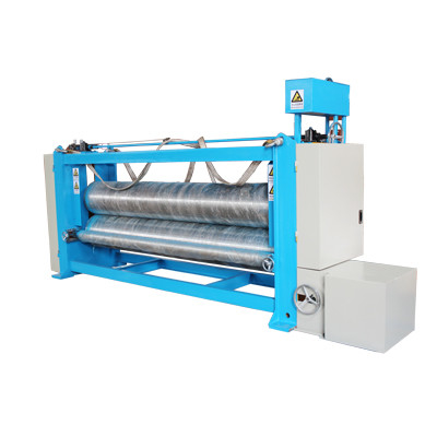 เครื่องสองลูกกลิ้ง 3.5m ผ้าปฏิทินเครื่องรีดสิ่งทอสำหรับ Nonwoven