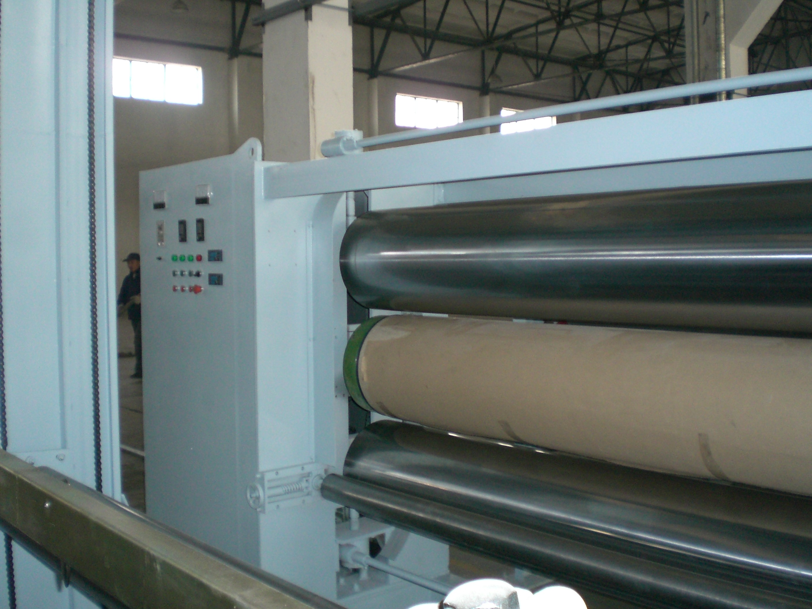 Professional 5.5 M Fabric สามเครื่องรีดกระดาษ, Nonwoven เครื่องทำผ้า