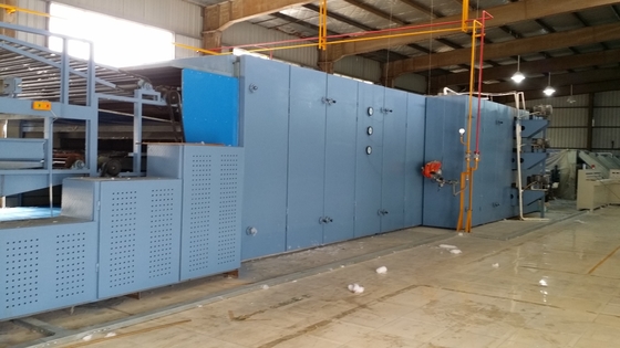 Nonwoven Geotextile Industry Drying Oven Machine 3X6m For Soft Wadding