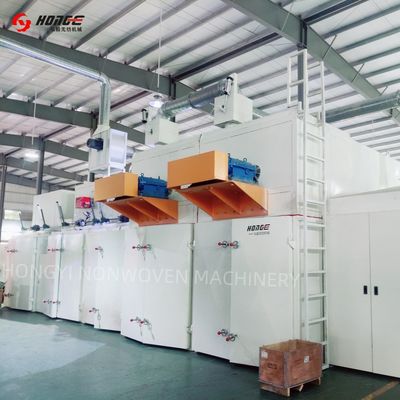 ISO9001 Non Woven Thermal Bonding Oven Machine For Soft Wadding Product
