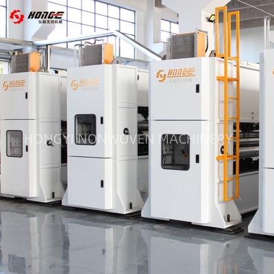 Double Stroke Needle Punch Machine 4m สำหรับพรม / สิ่งทอ - Geo-Textiles / Rags